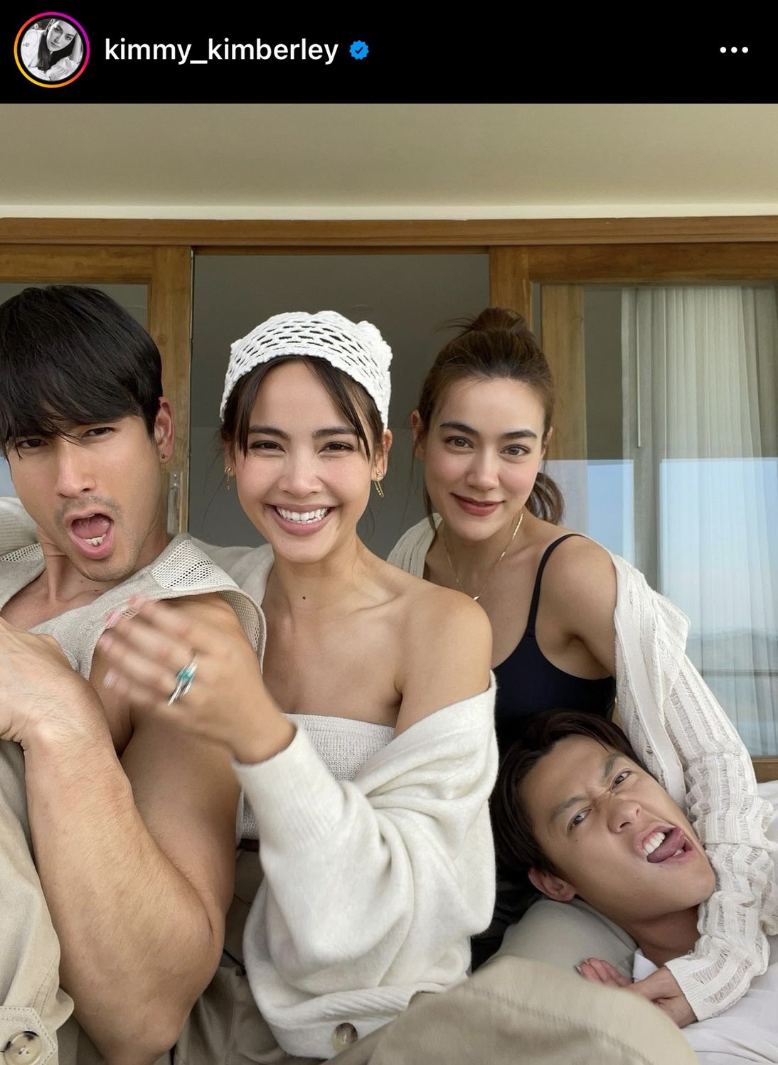 2 คู่รัก หมาก-คิม แท็กทีม ณเดชน์-ญาญ่า เที่ยวทริปอากาศเย็น 2 คู่รัก หมาก-คิม แท็กทีม ณเดชน์-ญาญ่า เที่ยวทริปอากาศเย็น