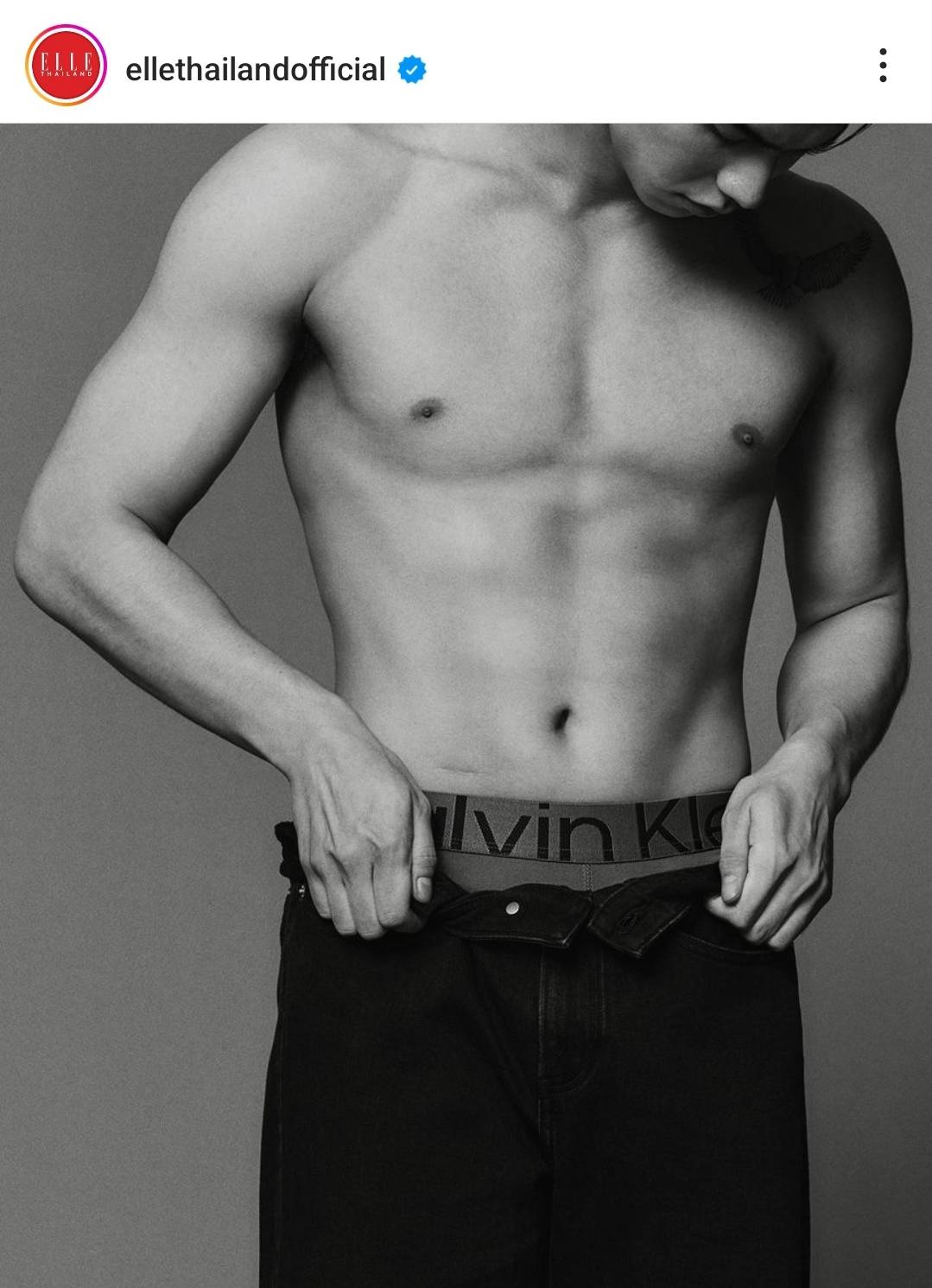 ร้อนแรงเกินต้าน ไบร์ท วชิรวิชญ์ ปรากฎตัวในแคมเปญอันเดอร์แวร์ แบรนด์ Calvin Klein 