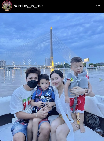 แยม ธมลพรรณ์ ประกาศข่าวดีกำลังตั้งครรภ์ทายาทคนที่ 3 