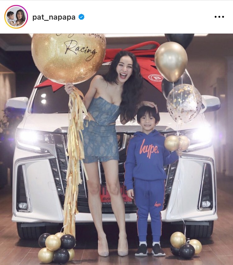 ของขวัญคันใหญ่! แพท ณปภา ทุ่มเงินถอยรถให้ลูกชายสุดรัก 