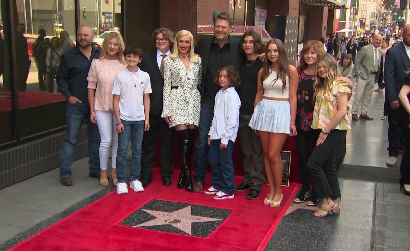 “Blake Shelton” ได้รับดวงดาว  “Hollywood Walk of Fame”