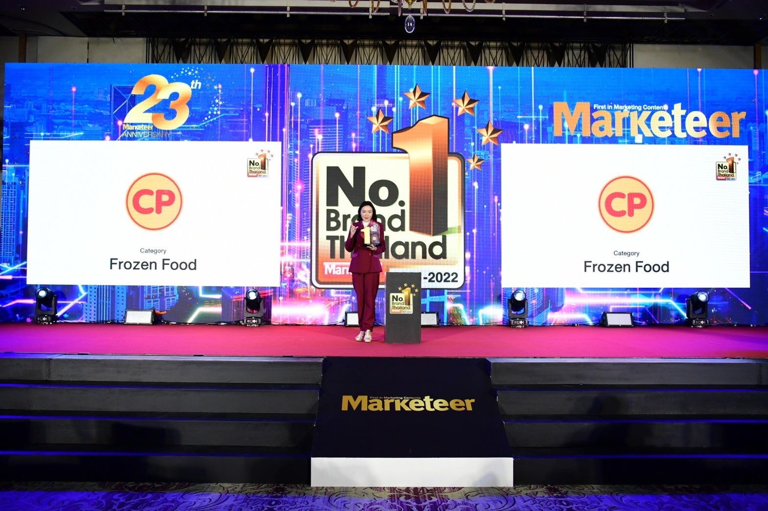 CPF คว้า 2 รางวัล No.1 Brand Thailand ที่ครองใจผู้บริโภค 2 ปีซ้อน