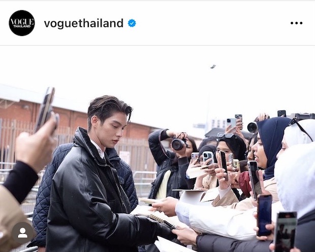 ‘ไบร์ท วชิรวิชญ์’ กระทบไหล่นางเอก Bridgerton 2 ที่ลอนดอนแฟชั่นวีค (มีคลิป) ‘ไบร์ท วชิรวิชญ์’ กระทบไหล่นางเอก Bridgerton 2 ที่ลอนดอนแฟชั่นวีค (มีคลิป)