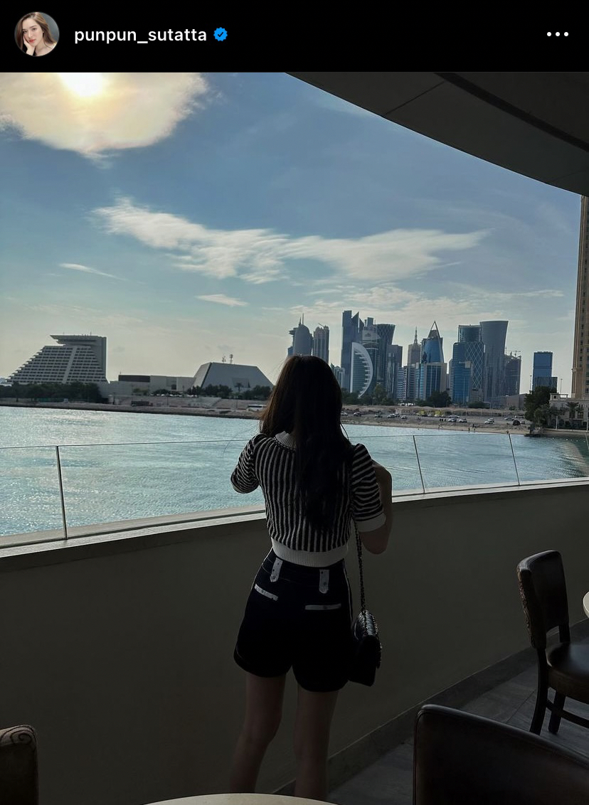ปันปัน สุทัตตา ควงแฟนหนุ่มอวดทริปหวานที่กาตาร์