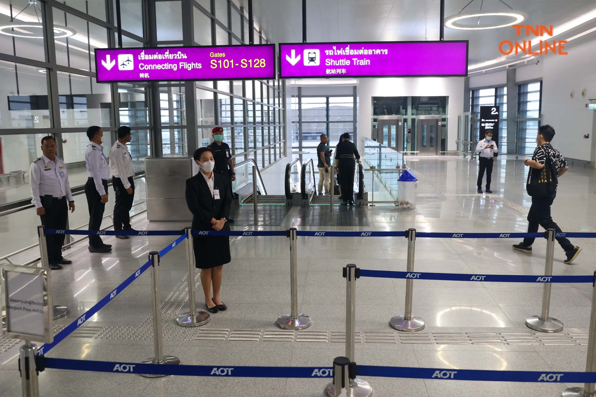สนามบินสุวรรณภูมิพาชมความพร้อม อาคารเทียบเครื่องบินรองหลังที่ 1 (SAT - 1) ก่อนเปิดให้บริการแบบ Soft Opening 28 กันยายน นี้ สนามบินสุวรรณภูมิพาชมความพร้อม อาคารเทียบเครื่องบินรองหลังที่ 1 (SAT - 1) ก่อนเปิดให้บริการแบบ Soft Opening 28 กันยายน นี้