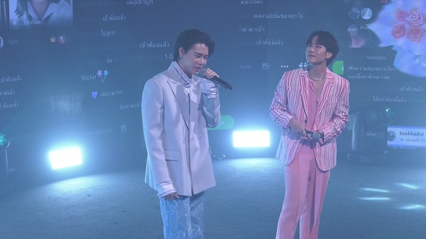 “หยิ่น–วอร์” ปลื้มแฟนคลับซัพพอร์ต แย้มมีผลงานร่วมกับ “แดน วรเวช” ให้ติดตาม (มีคลิป)