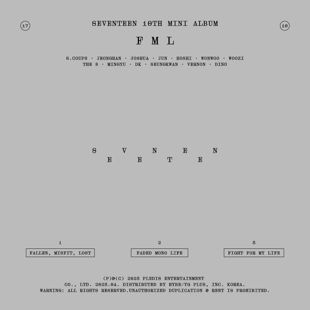 10 อันดับอัลบั้ม K-pop ขายดีที่สุดใน Circle Chart ปี 2023 10 อันดับอัลบั้ม K-pop ขายดีที่สุดใน Circle Chart ปี 2023