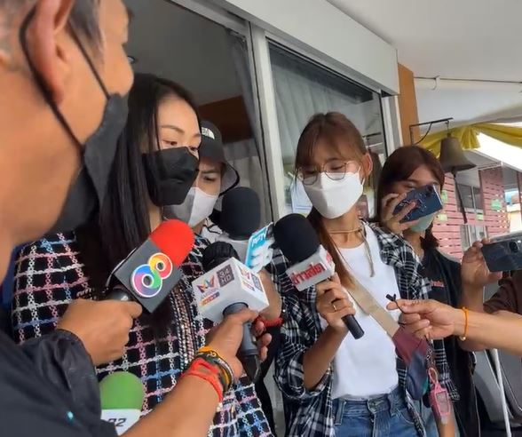 แซน วิศาพัช เข้ารายงานตัวครั้งแรก คดีแตงโม