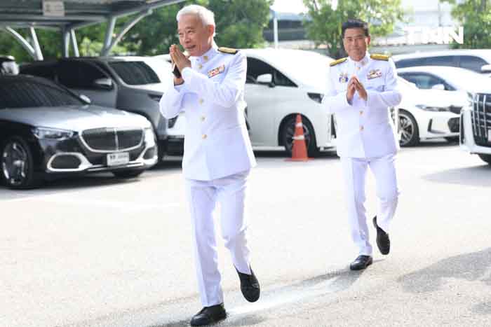 ประมวลภาพ “แพทองธาร” เข้าพิธีรับพระบรมราชโองการโปรดเกล้าฯ เป็นนายกรัฐมนตรี ประมวลภาพ “แพทองธาร” เข้าพิธีรับพระบรมราชโองการโปรดเกล้าฯ เป็นนายกรัฐมนตรี