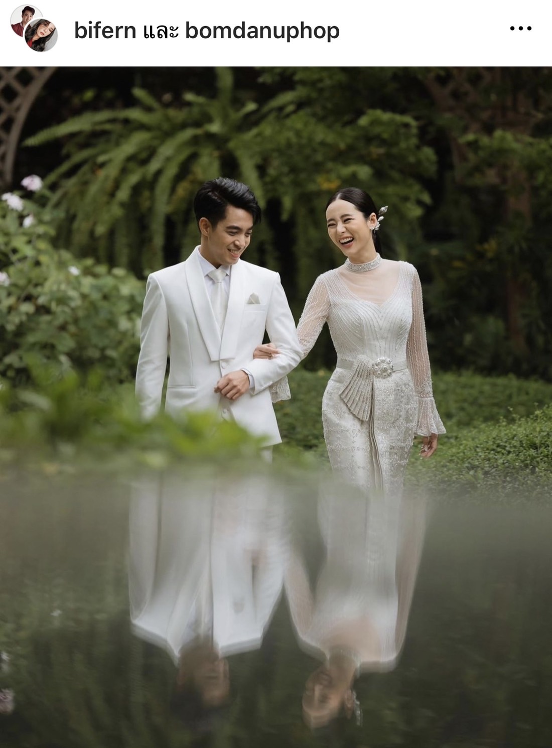 ใบเฟิร์น อัญชสา โพสต์ข้อความซื้ง เหตุผลที่เลือก  บอม ดนุภพ เป็นคู่ชีวิต