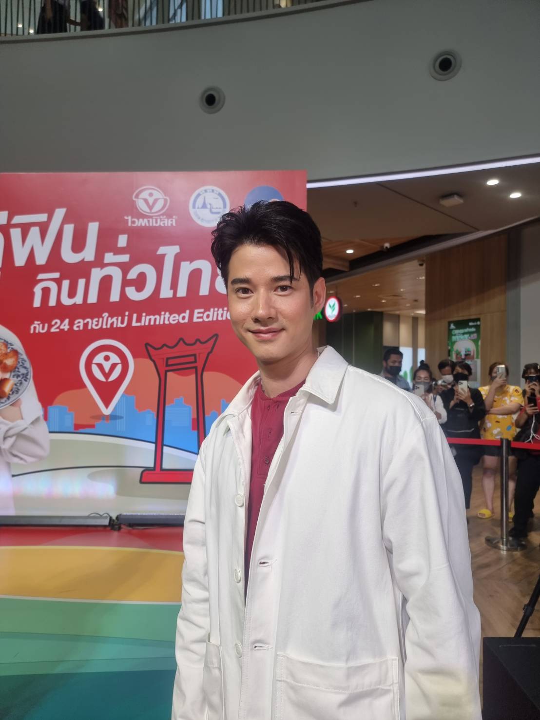 มาริโอ้ เมาเร่อ เผยสาเหตุให้ จันจิ เป็นผู้ช่วยเข็นรถ