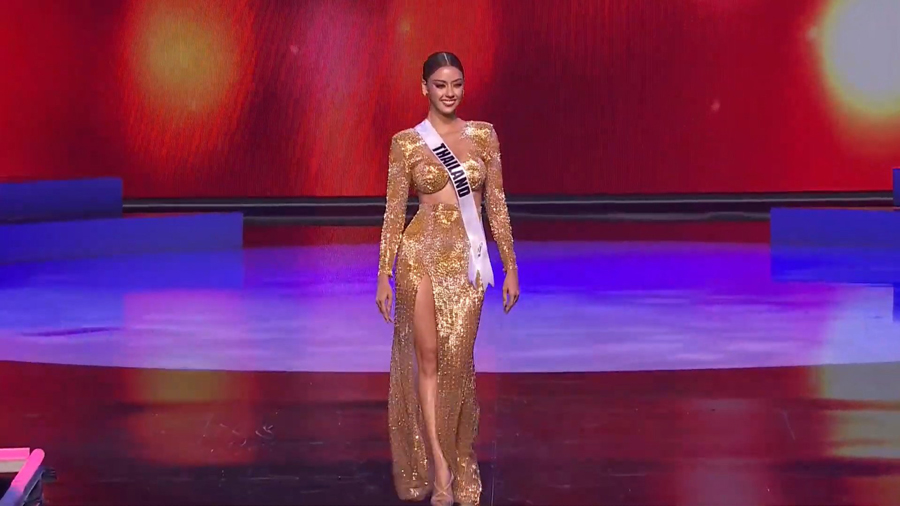 Miss Universe 2020 อแมนด้า เจิดจรัสในรอบพรีลิมมินารี