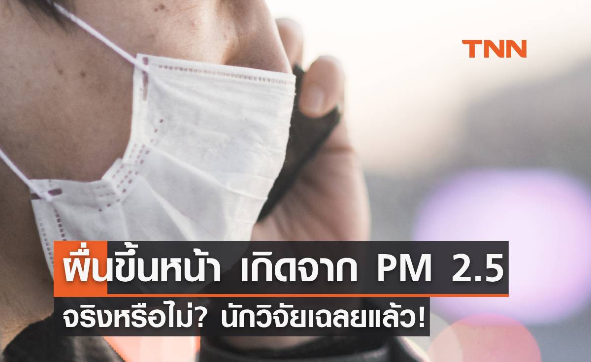 "ผดผื่นขึ้นหน้า" เกิดจาก PM 2.5 จริงหรือไม่? นักวิจัยเฉลยแล้ว!