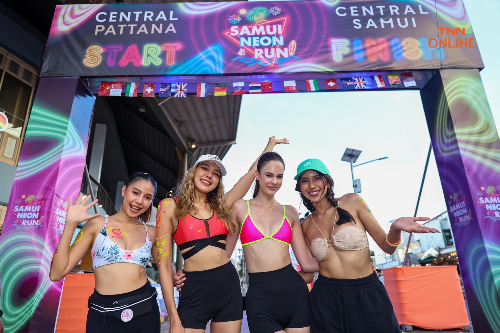 Samui Neon Run 2023 นักวิ่งทั่วประเทศเดินทางร่วมงานกว่า 500 คน