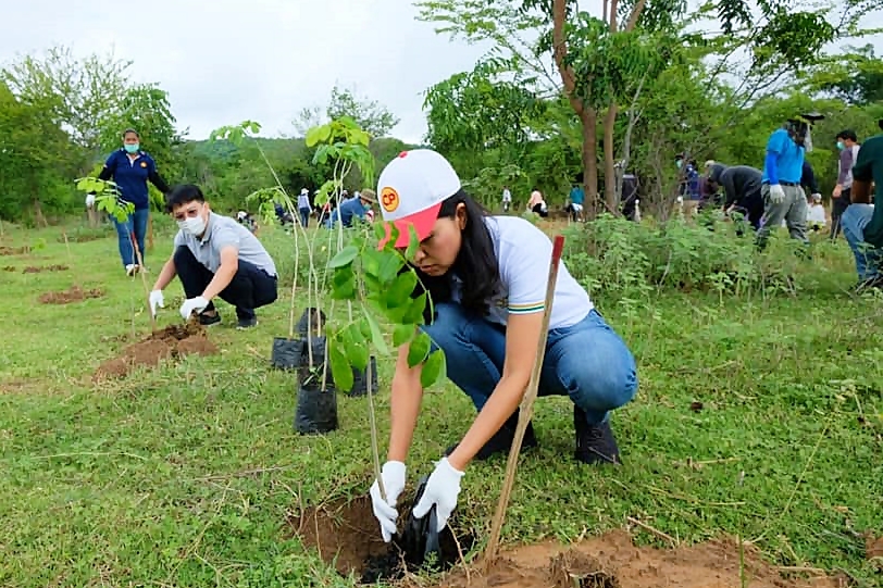 CPF เพิ่มพื้นที่สีเขียวในสถานประกอบการ สร้างสิ่งแวดล้อมที่ดีอย่างยั่งยืน