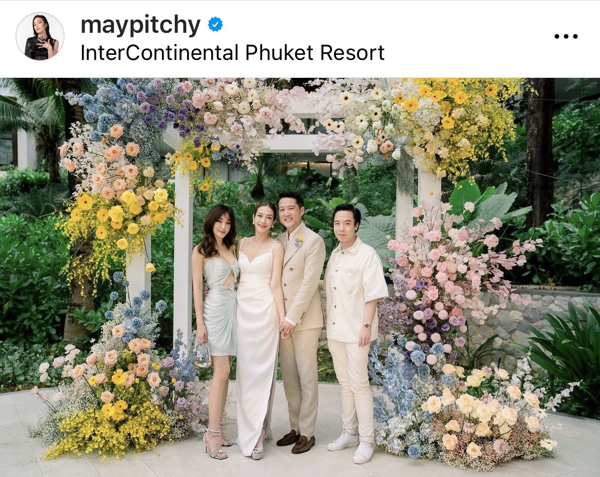 เมย์ พิชญ์นาฏ  ตัดพ้อเบาๆ  หลังเดินสายร่วมงานแต่งเพื่อนๆ 