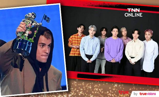 Justin Bieber คว้ารางวัล Artist of the Year และ BTS คว้ารางวัล Best K-Pop จากเวที VMAs ปี 2021