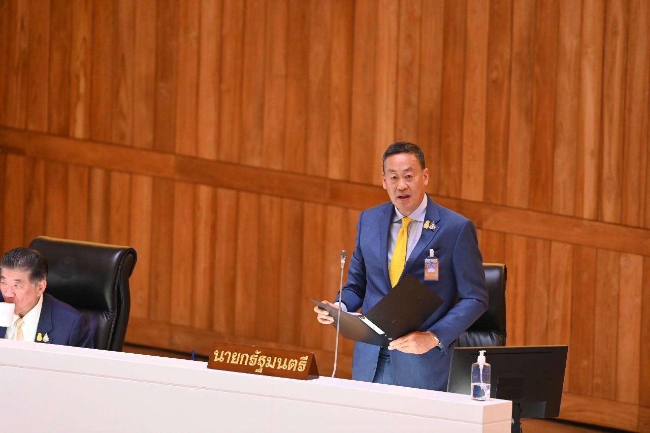 ประมวลภาพ แถลงนโยบายรัฐบาล 11 กันยายน 2566 