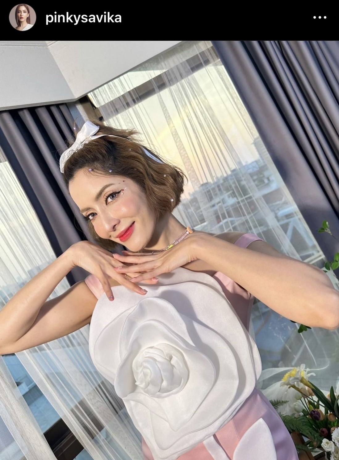พิ้งกี้ เก็บอาการไม่อยู่ เมื่อถูกถามซุ่มปลูกต้นรัก ตุ้ย พิ้งกี้ เก็บอาการไม่อยู่ เมื่อถูกถามซุ่มปลูกต้นรัก ตุ้ย