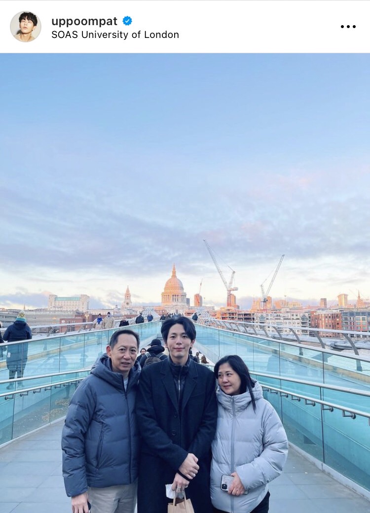 มหาบัณฑิตคนใหม่! อัพ ภูมิพัฒน์ คว้าปริญญาโทที่อังกฤษ 