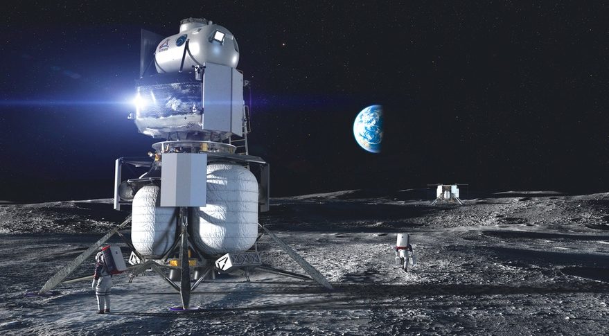 NASA ต้องให้ SpaceX หยุดดำเนินการข้อตกลงบนดวงจันทร์ เพราะการฟ้องร้อง