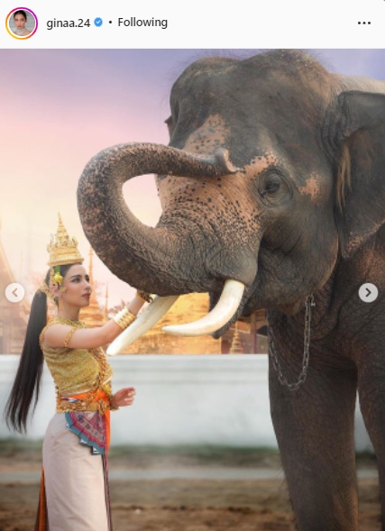 สวยสะกดทุกสายตา! เหล่าคนดังแปลงโฉมเป็น นางกิริณีเทวี สวยสะกดทุกสายตา! เหล่าคนดังแปลงโฉมเป็น นางกิริณีเทวี