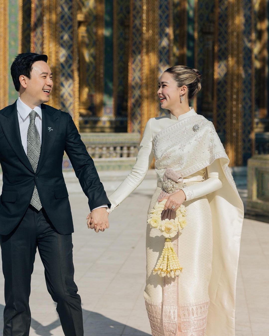 วิวาห์อลังการ “แพทริเซีย-โน้ต” เข้าพิธีหมั้นสุดอบอุ่น (มีคลิป)