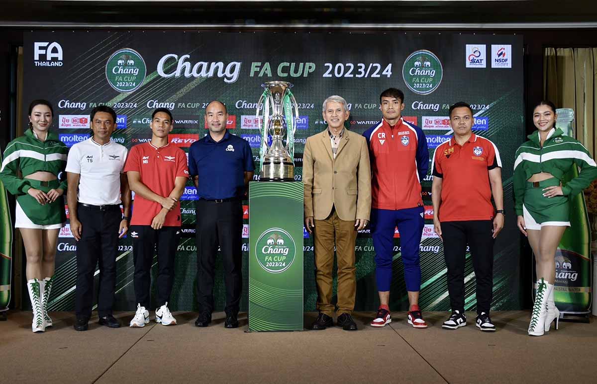 'ทรู แบงค็อก' ยันไม่ประมาท นัดชิงชนะเลิศศึก 'ช้าง เอฟเอ คัพ 2023/24' 'ทรู แบงค็อก' ยันไม่ประมาท นัดชิงชนะเลิศศึก 'ช้าง เอฟเอ คัพ 2023/24'