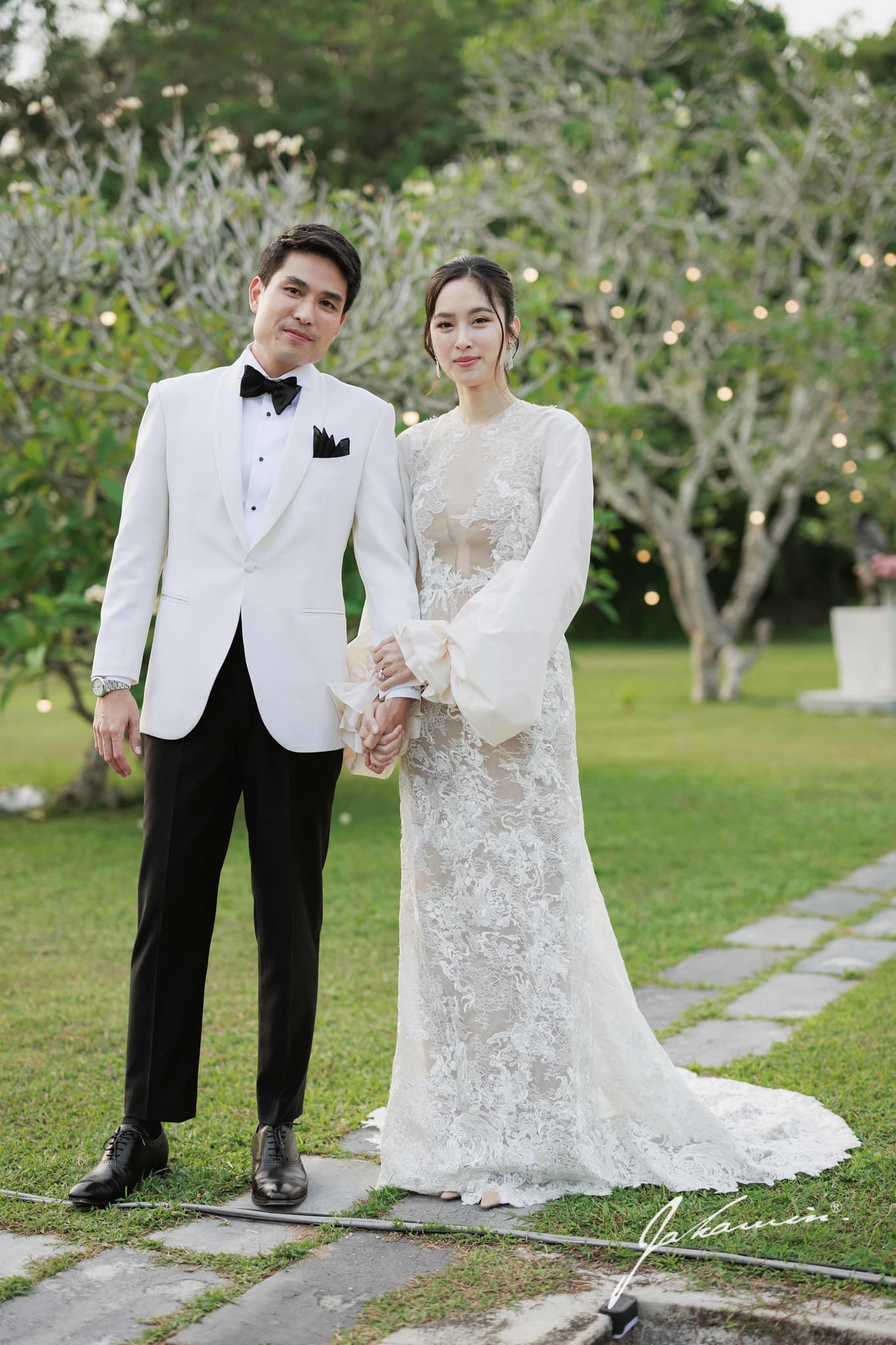 สุดชื่นมื่น ปอย-โอ๊ค ควงคู่ฉลองวิวาห์