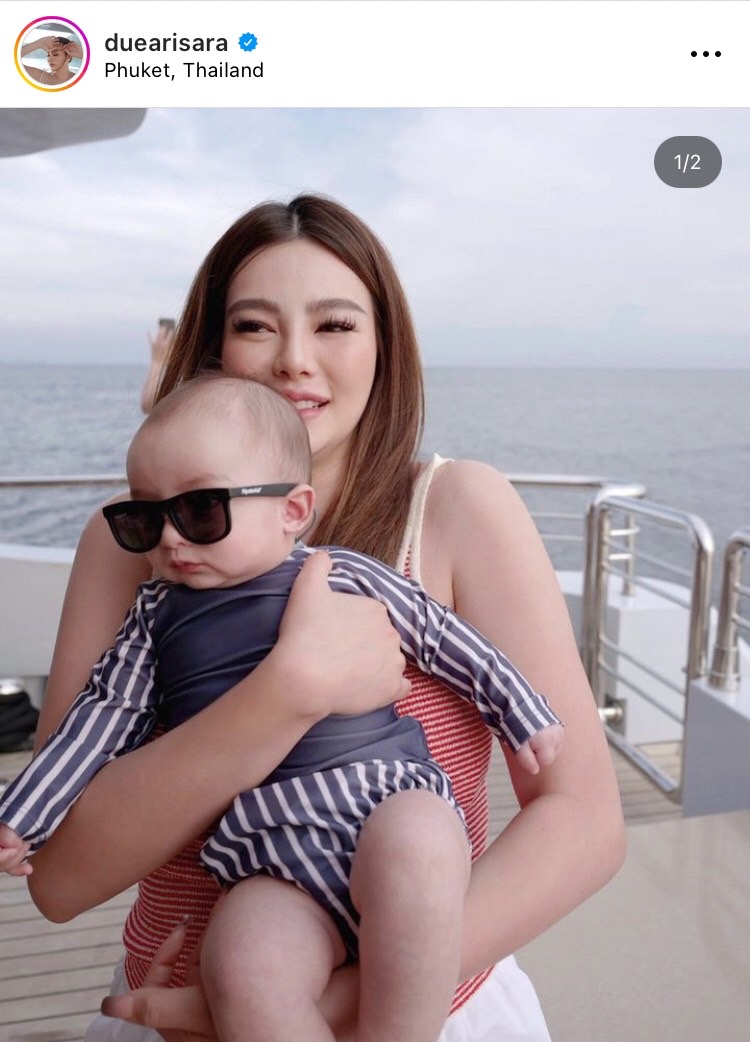 แฟนๆ เอ็นดู ดิว อริสรา โพสต์คลิป น้องไซลาส หม่ำอาหารมื้อแรก 