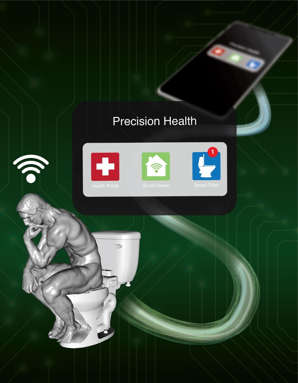Smart Toilet ส้วม AI ดูว่าคุณมีปัญหาด้านทางเดินอาหารหรือไม่