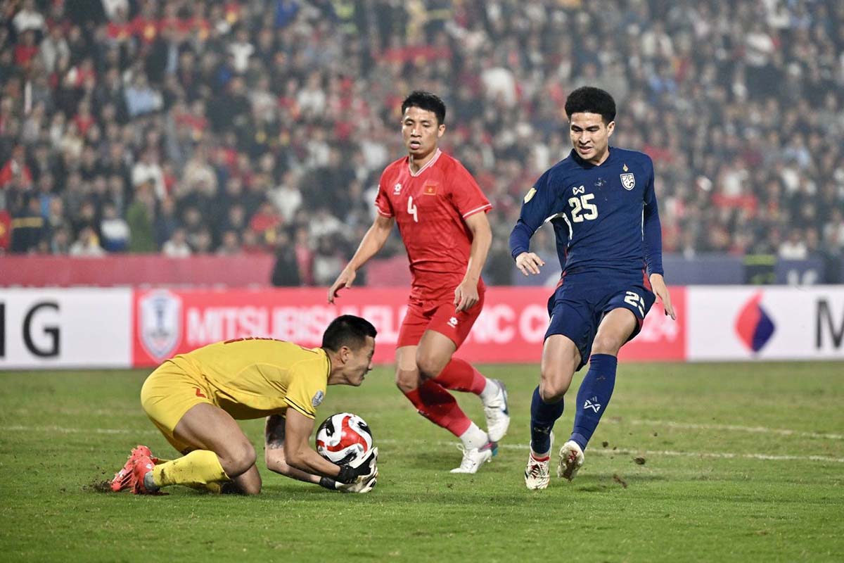 ช้างศึก บุกพ่าย เวียดนาม 1-2 รอบชิงชนะเลิศ นัดแรก ศึก อาเซียน คัพ 2024