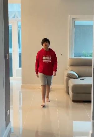 มหัศจรรย์!! ลูกชาย พีท ทองเจือ กลับมาเดินตรงแล้ว 