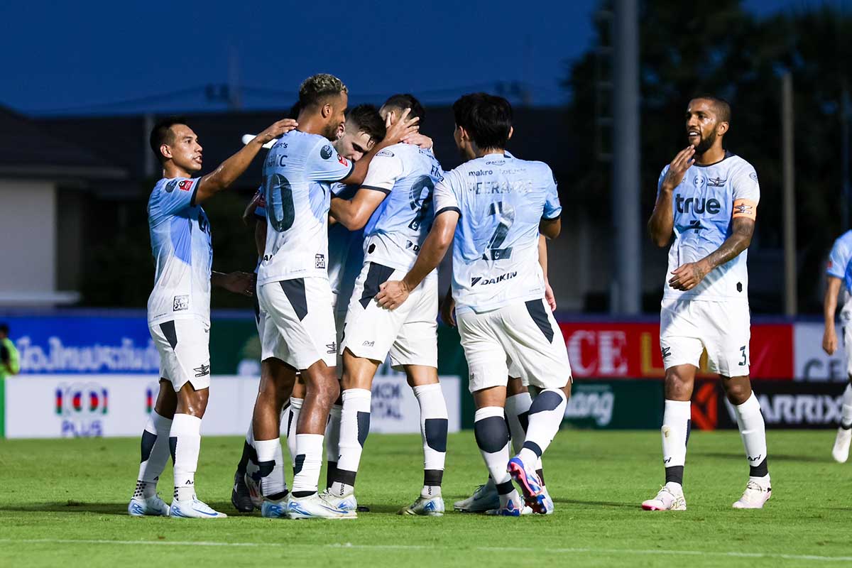 ผลบอล ไทยลีก 2024/25 : 'แข้งเทพ' คืนฟอร์มเก่ง บุกชนะ นครปฐม 3-0 ผลบอล ไทยลีก 2024/25 : 'แข้งเทพ' คืนฟอร์มเก่ง บุกชนะ นครปฐม 3-0
