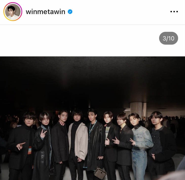 คนหล่อรวมตัว!! ‘วิน เมธวิน-ENHYPEN-ซาคากุจิ เคนทาโร่’ ชมแฟชั่นโชว์ Prada ที่มิลาน คนหล่อรวมตัว!! ‘วิน เมธวิน-ENHYPEN-ซาคากุจิ เคนทาโร่’ ชมแฟชั่นโชว์ Prada ที่มิลาน