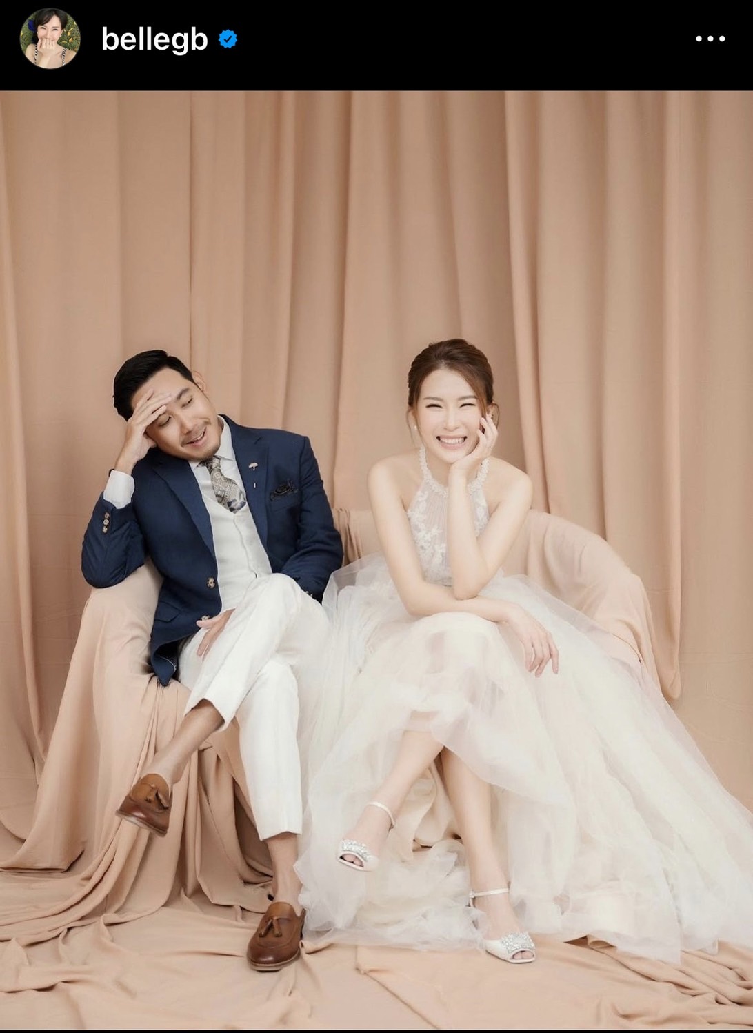 เบลล์ มนัญญา เผยภาพพรีเวดดิ้ง ก่อนถึงวันวิวาห์
