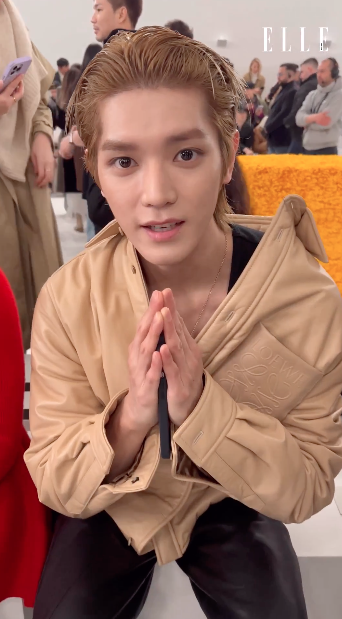 หล่อรู้งาน!! 'แทยง NCT' ทักทายสวัสดีครับ จากปารีสแฟชั่นวีค ถึงแฟนๆ ไทย
