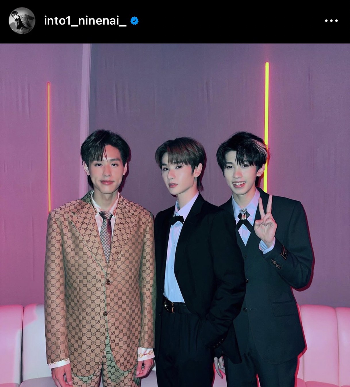 หล่อคูณสอง ! นาย กรชิต ร่วมเฟรม  บิวกิ้น พุฒิพงศ์ ในงาน GUCCI