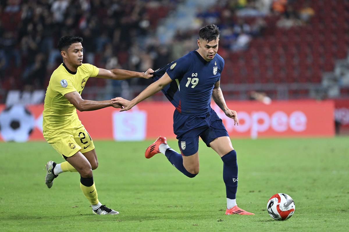 ผลบอล อาเซียน คัพ 2024: ทีมชาติไทย เฉือน มาเลเซีย 1-0 