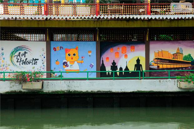 Art4Worth ปรับภูมิทรรศน์ ด้วยงานศิลปะ โดยมูลนิธิพุทธรักษา