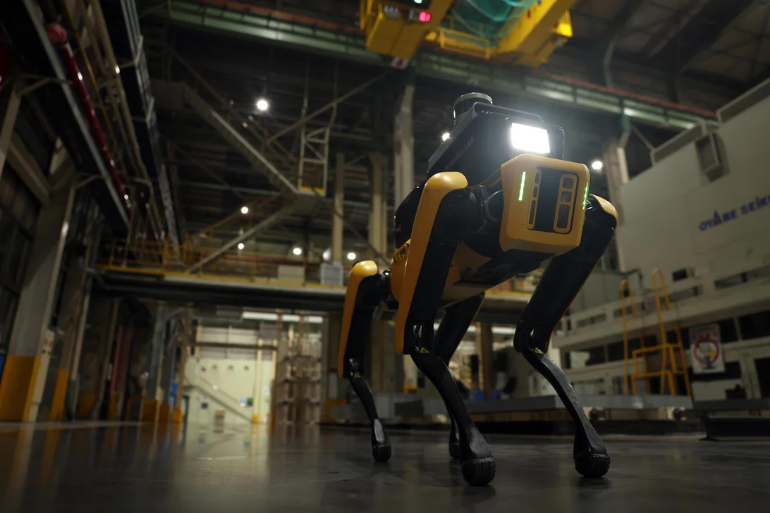 หุ่นยนต์ Spot เริ่มปฏิบัติงานรักษาความปลอดภัยภายในโรงงาน Hyundai