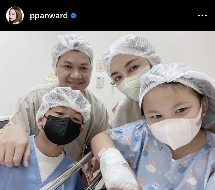 แม่เป้ย อัปเดตอาการ น้องปาลิน กลับบ้านได้แล้ว