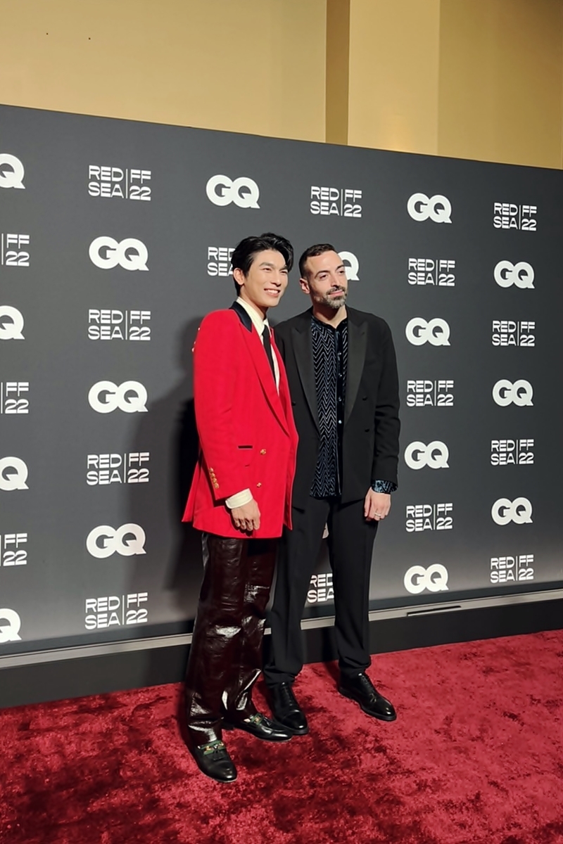 มิว ศุภศิษฎ์ ฮอตเกินต้านในงาน GQ Dinner เทศกาลหนังที่ซาอุดีอาระเบีย 