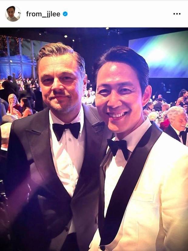 สองคนคุยอะไรกัน!! ‘อีจองแจ’ เผยคำพูดของ ‘ลีโอนาร์โด ดีแคพรีโอ’ สองคนคุยอะไรกัน!! ‘อีจองแจ’ เผยคำพูดของ ‘ลีโอนาร์โด ดีแคพรีโอ’