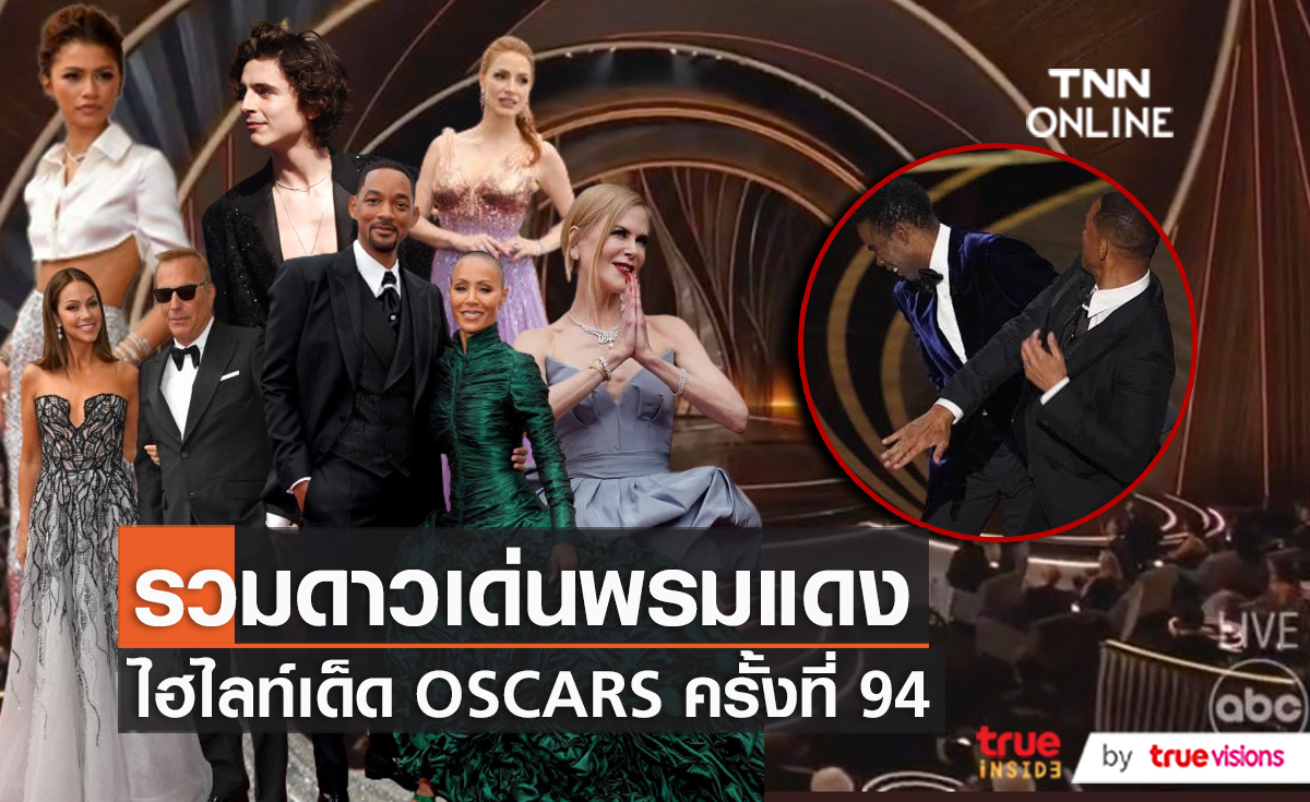 งานพรมแดง / ผลรางวัลและเหตุการณ์สำคัญออสการ์ครั้งที่ 94 (มีคลิป)