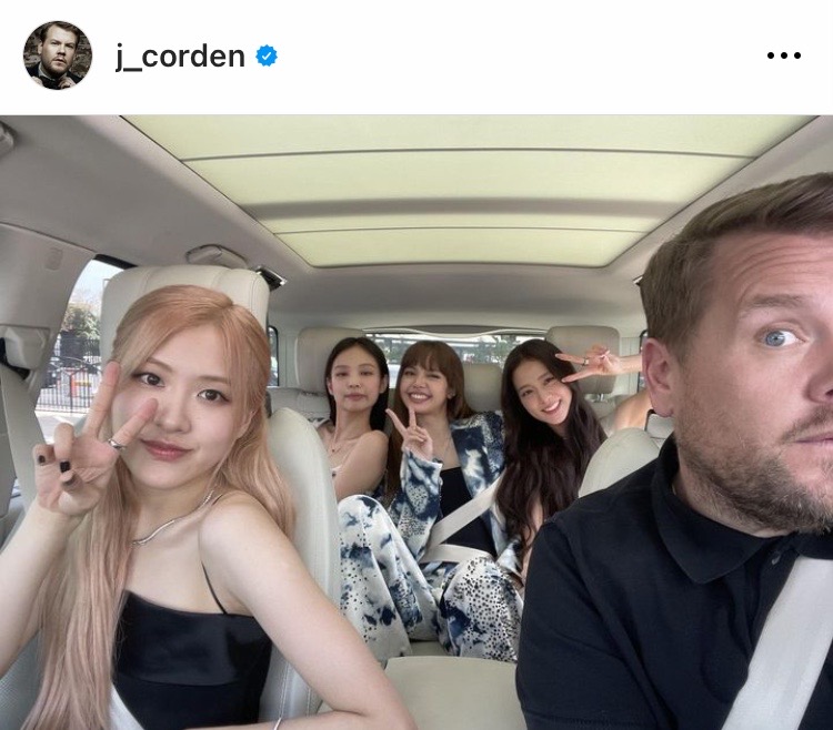เฮฮาไม่ไหว!! BLACKPINK ปรากฎตัวใน Carpool Karaoke ดวล James Corden