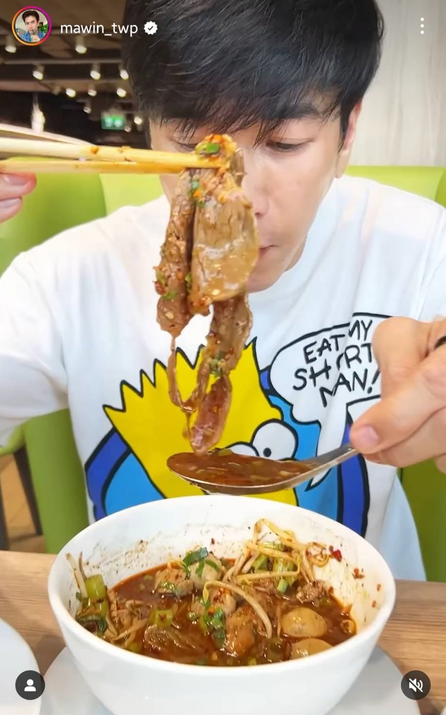 มีเด็กหิวแน่ๆ แบมแบม GOT7 คอมเมนต์อ้อนหลัง มาวิน รีวิวอาหารได้น่ากินมาก