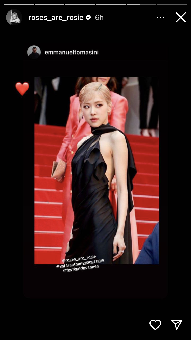 'โรเซ่' บุกคานส์!! สมาชิก BLACKPINK คนแรกบนพรมแดงเทศกาลหนังระดับโลกที่ฝรั่งเศส 'โรเซ่' บุกคานส์!! สมาชิก BLACKPINK คนแรกบนพรมแดงเทศกาลหนังระดับโลกที่ฝรั่งเศส