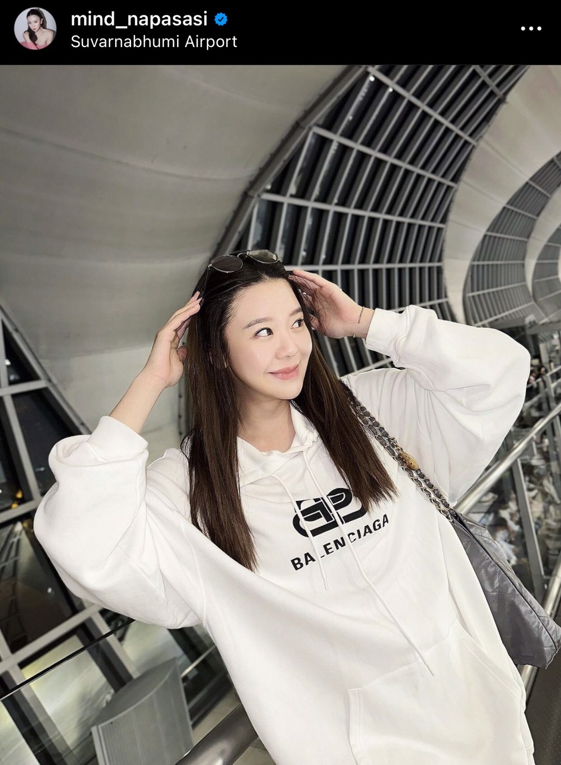 ส่องลุค มายด์ ณภศศิ หลังหนีร้อน อวดความสวยที่เกาหลี