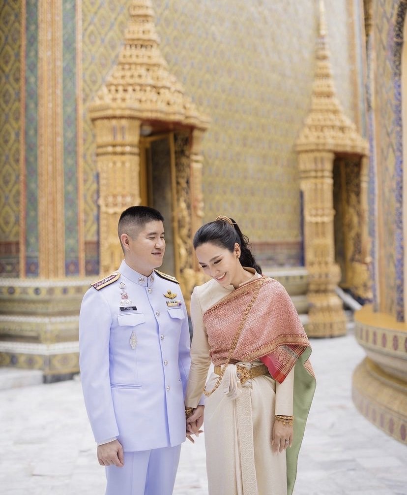 มะปราง วิรากานต์-สารวัตรชร เข้าเฝ้าสมเด็จพระสังฆราช เพื่อรับประทานน้ำสังข์ มะปราง วิรากานต์-สารวัตรชร เข้าเฝ้าสมเด็จพระสังฆราช เพื่อรับประทานน้ำสังข์